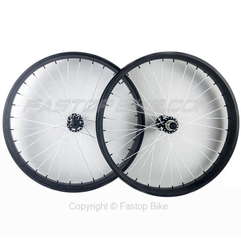 26er Fatbike 100mm Wheelset with Powerway M74 Hubs